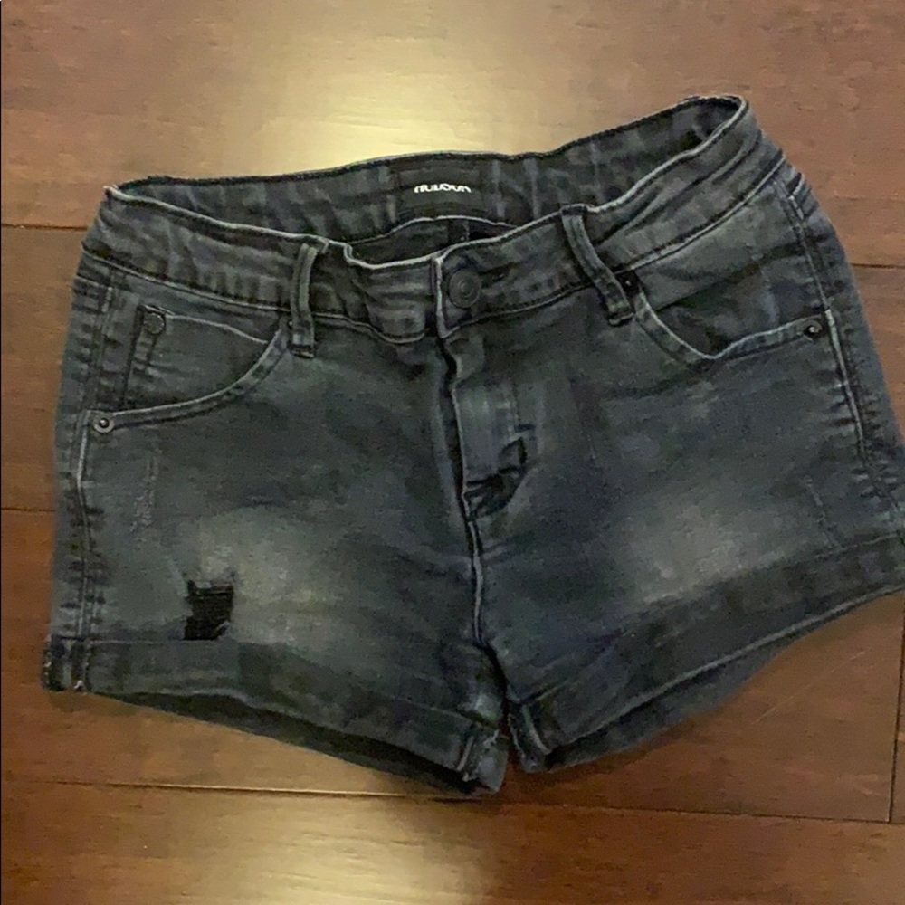 Hudson Jean shorts black size 16
